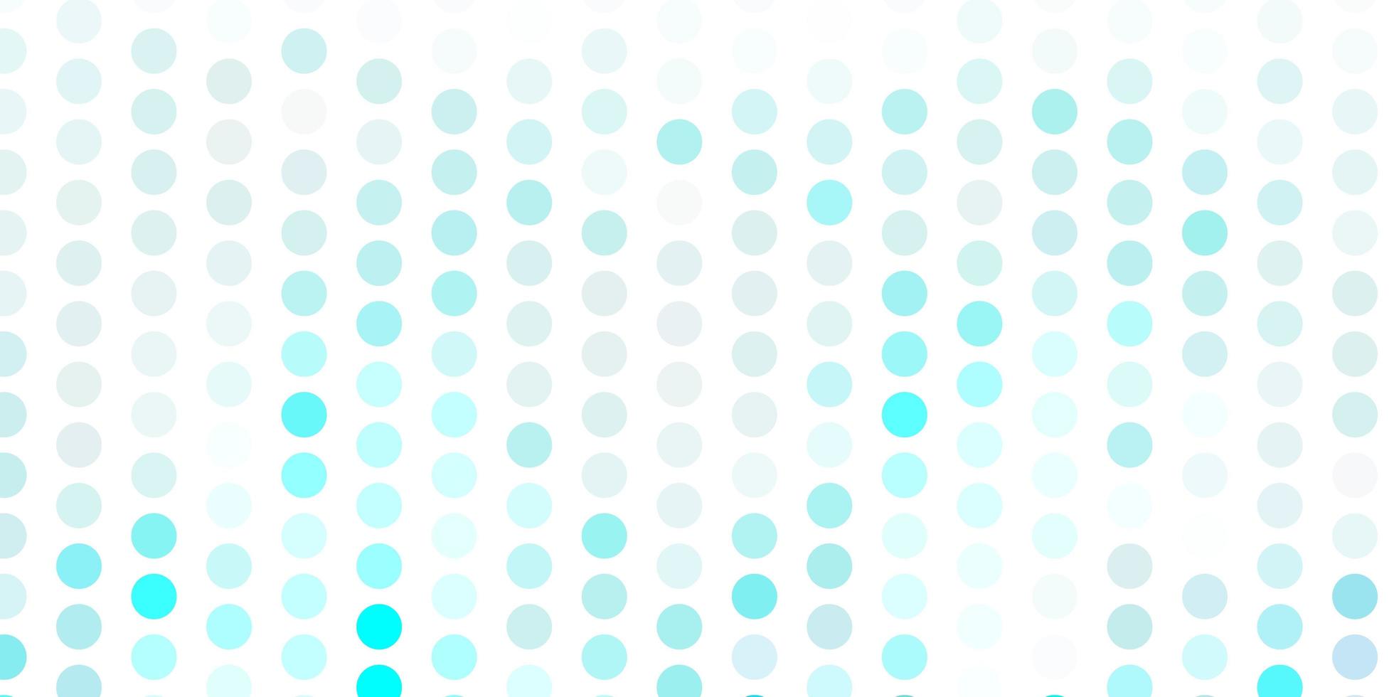 Light blue vector template with circles.