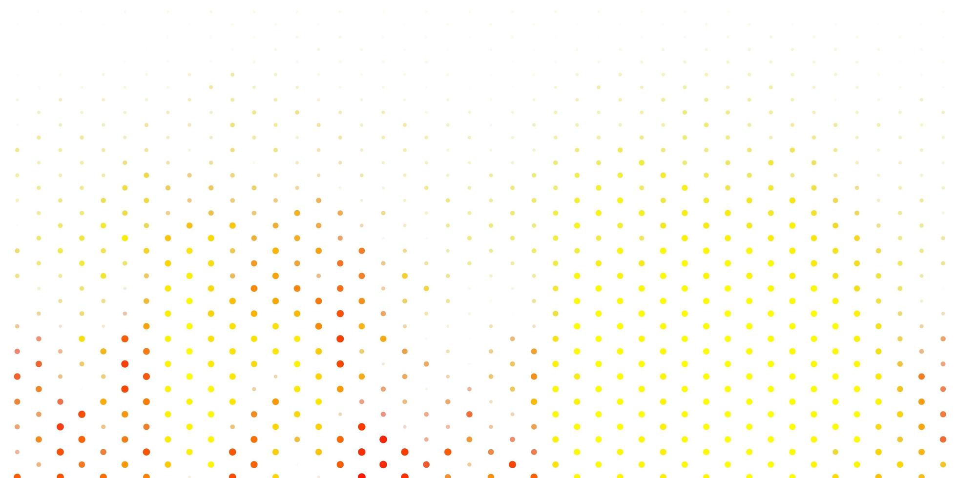 Light yellow vector backdrop with dots