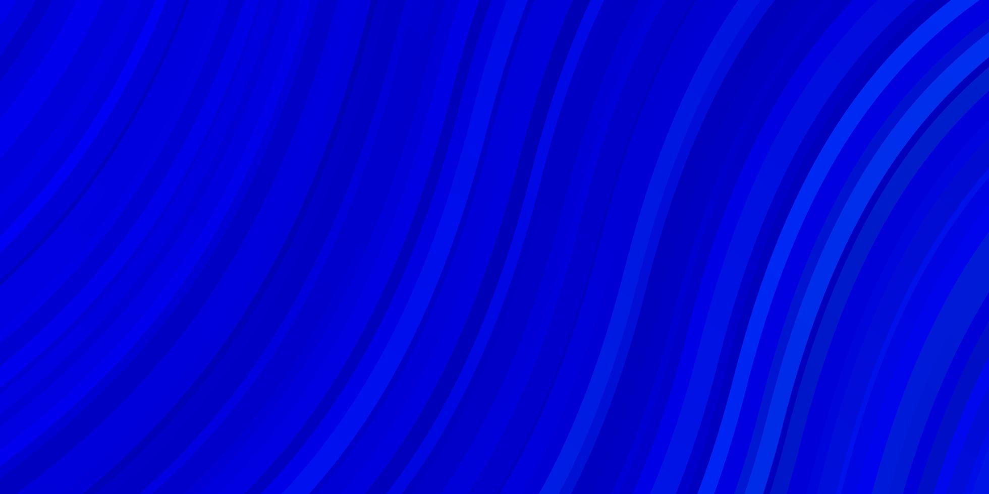 Fondo de vector azul claro con líneas torcidas.