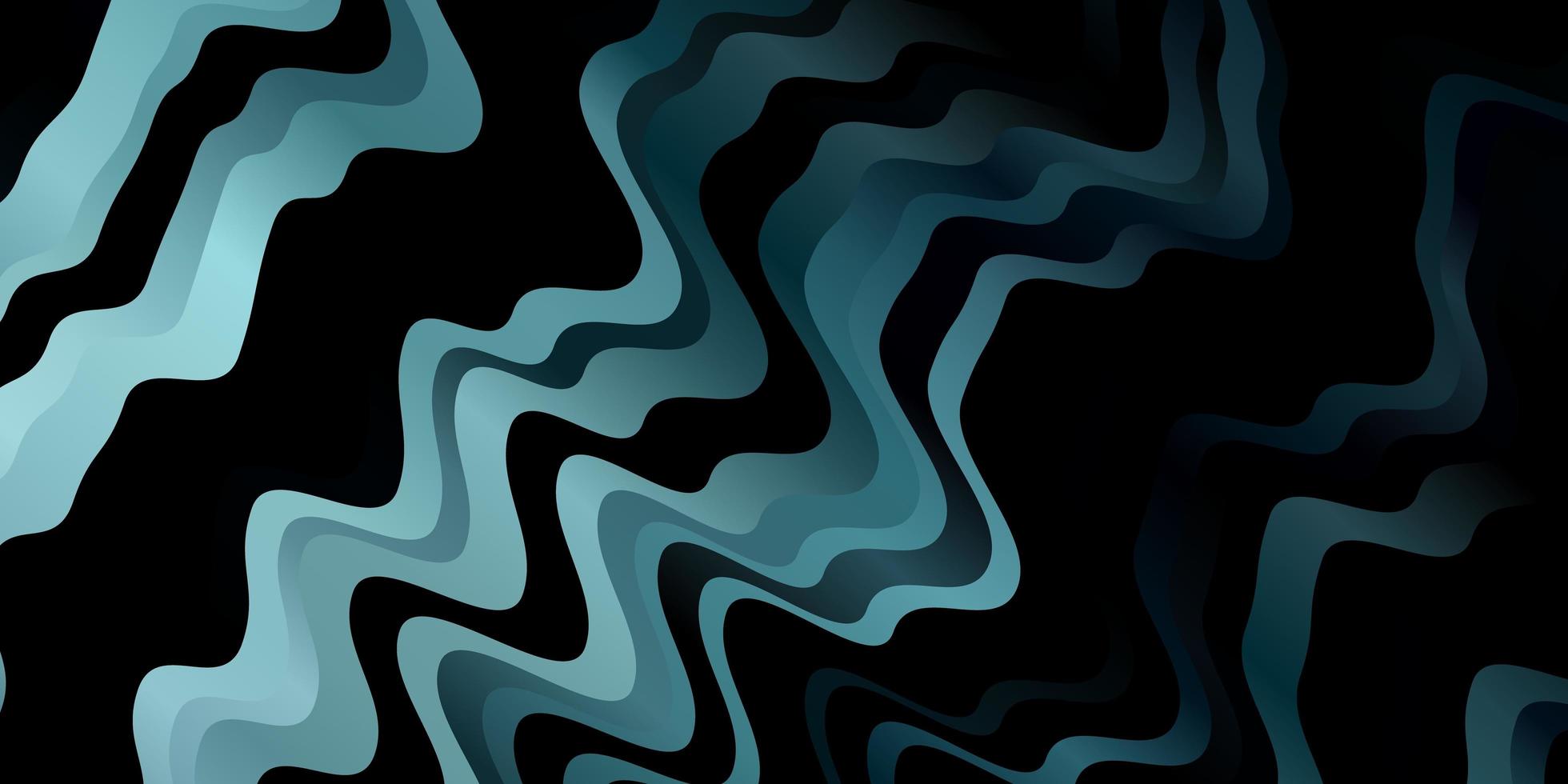 Light BLUE vector backdrop with curves.