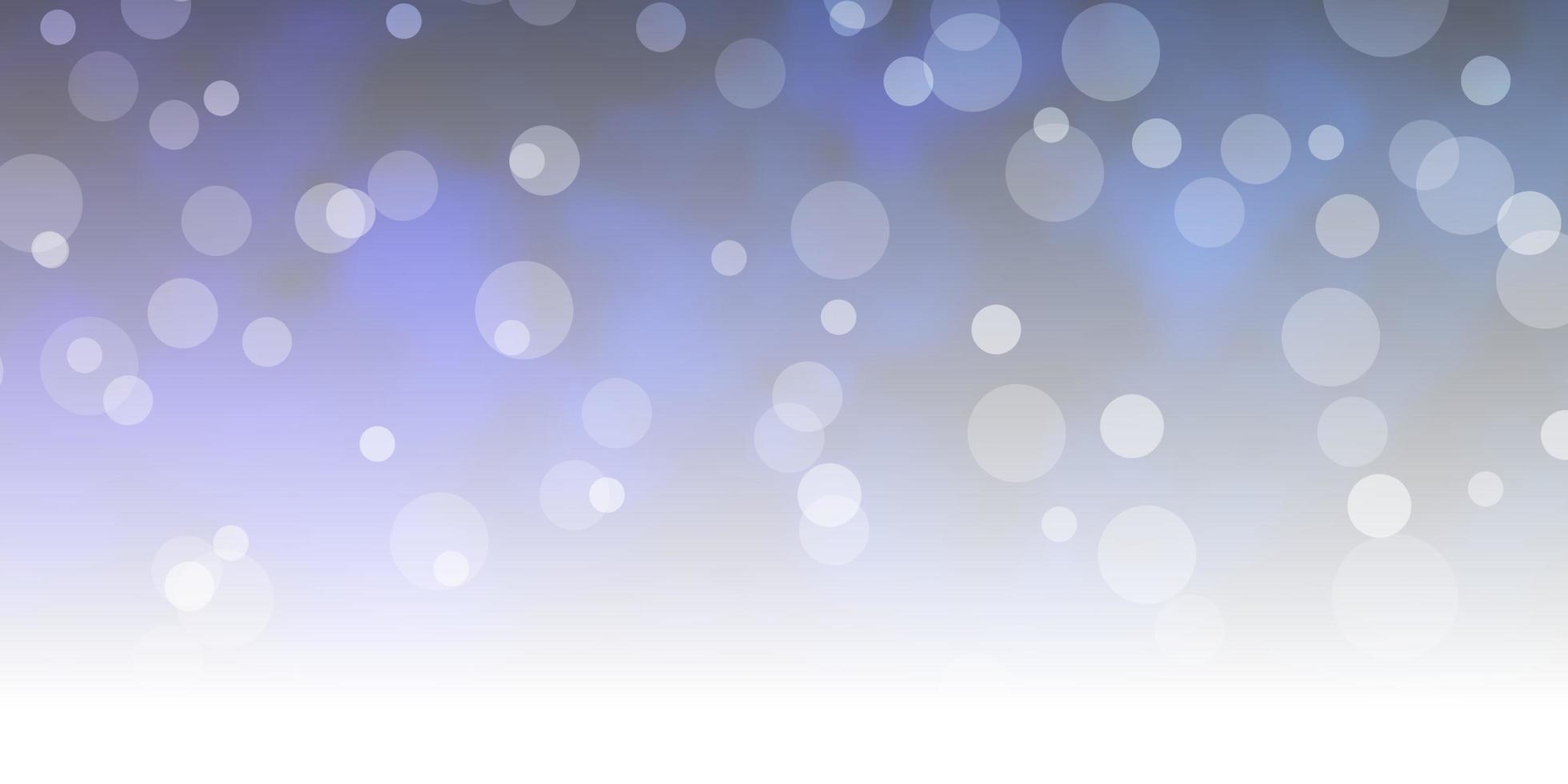 Dark BLUE vector background with circles.