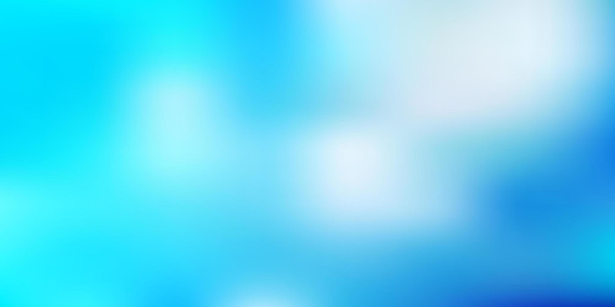 Light blue vector abstract blur backdrop