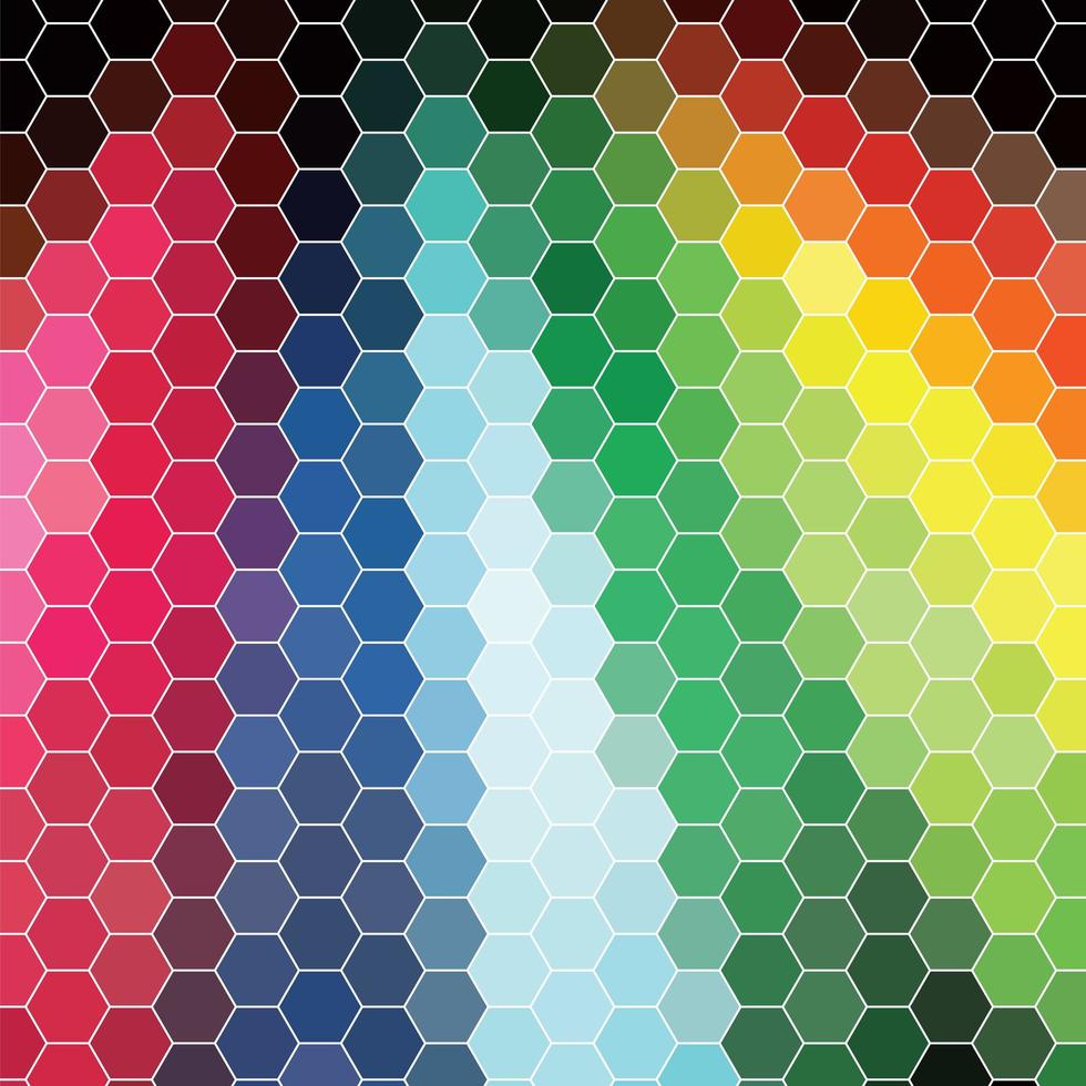 Fondo de patrón de colores geométricos abstractos vector