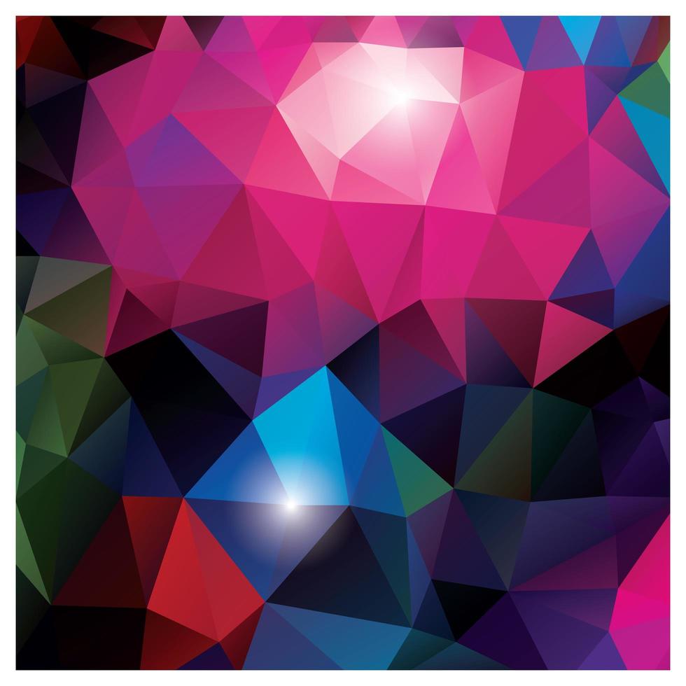 Abstract geometric colorful pattern background vector