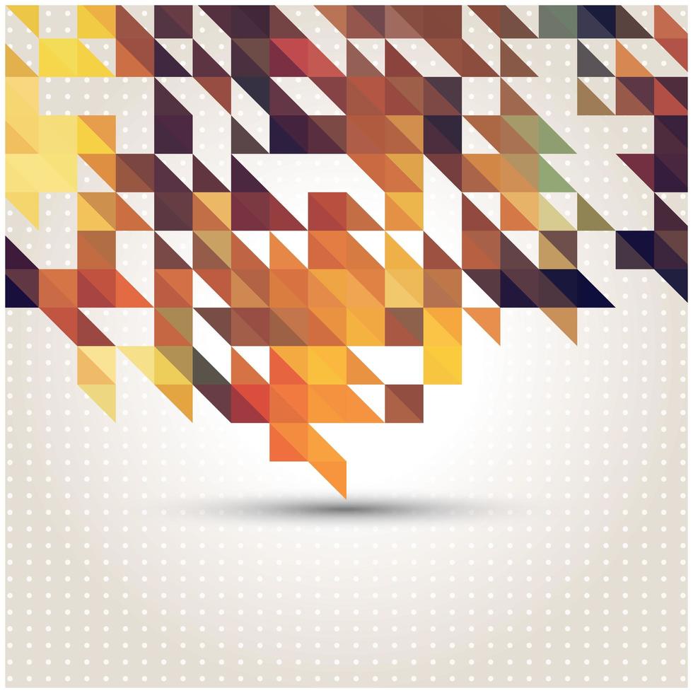 Abstract geometric colorful pattern background vector