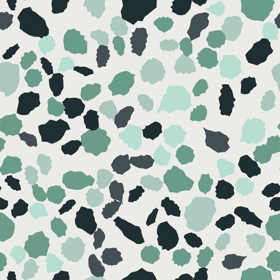 Terrazzo seamless pattern. Imitation of a Venetian stone floor vector