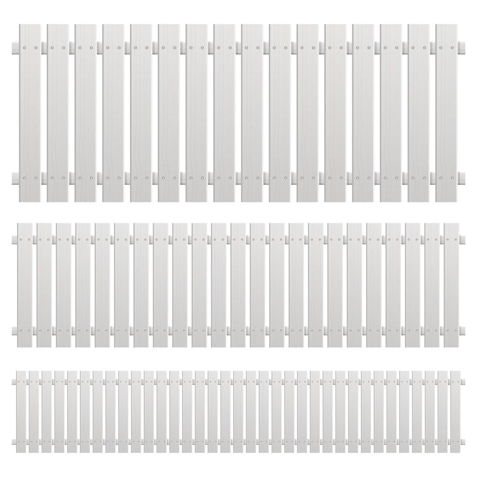 Wooden fence vector design illustration isolated on background