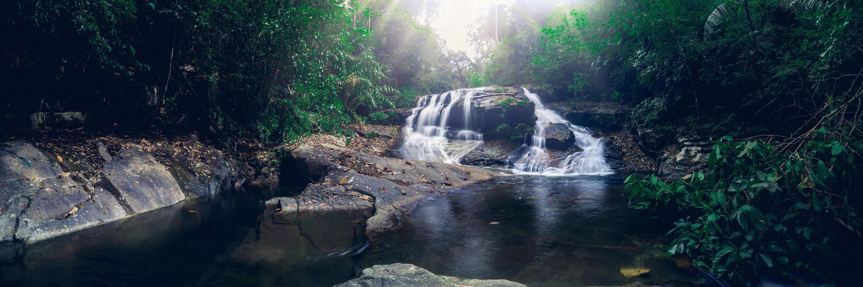 River in the Khao Chamao Waterfall National Park photo