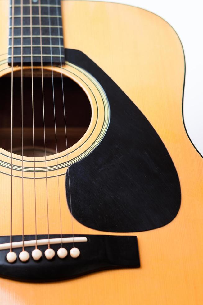 Close-up of a guitar photo