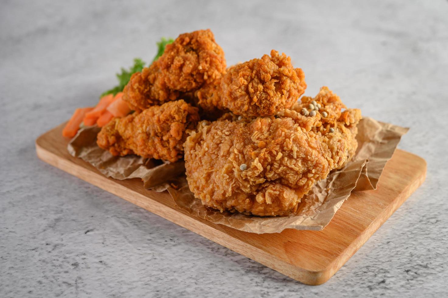 Crispy fried chicken photo