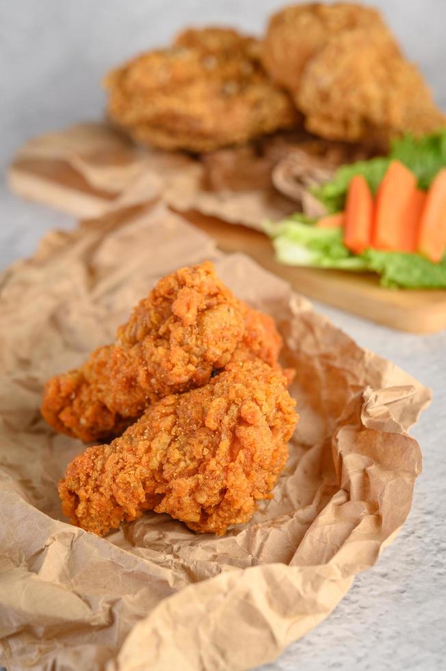 Crispy fried chicken photo