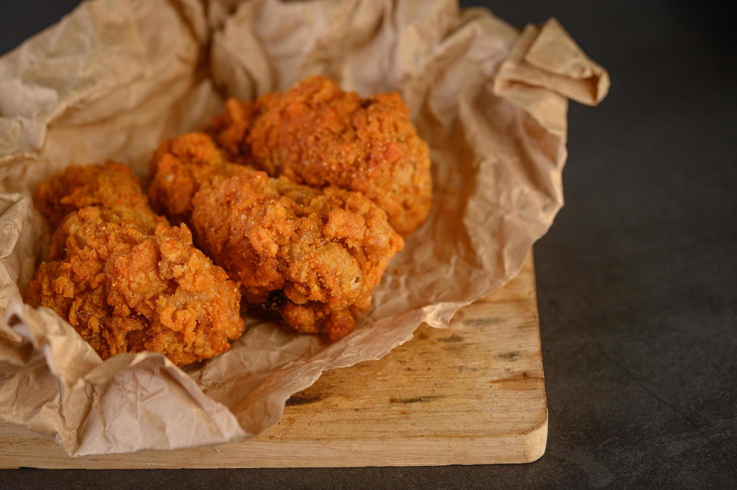 Crispy fried chicken photo