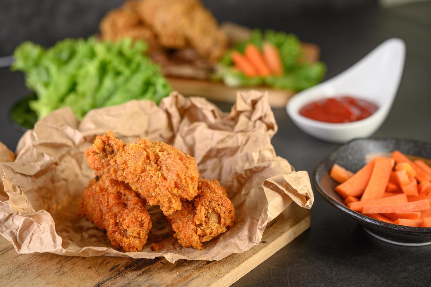 Crispy fried chicken tenders 1827067 Stock Photo at Vecteezy
