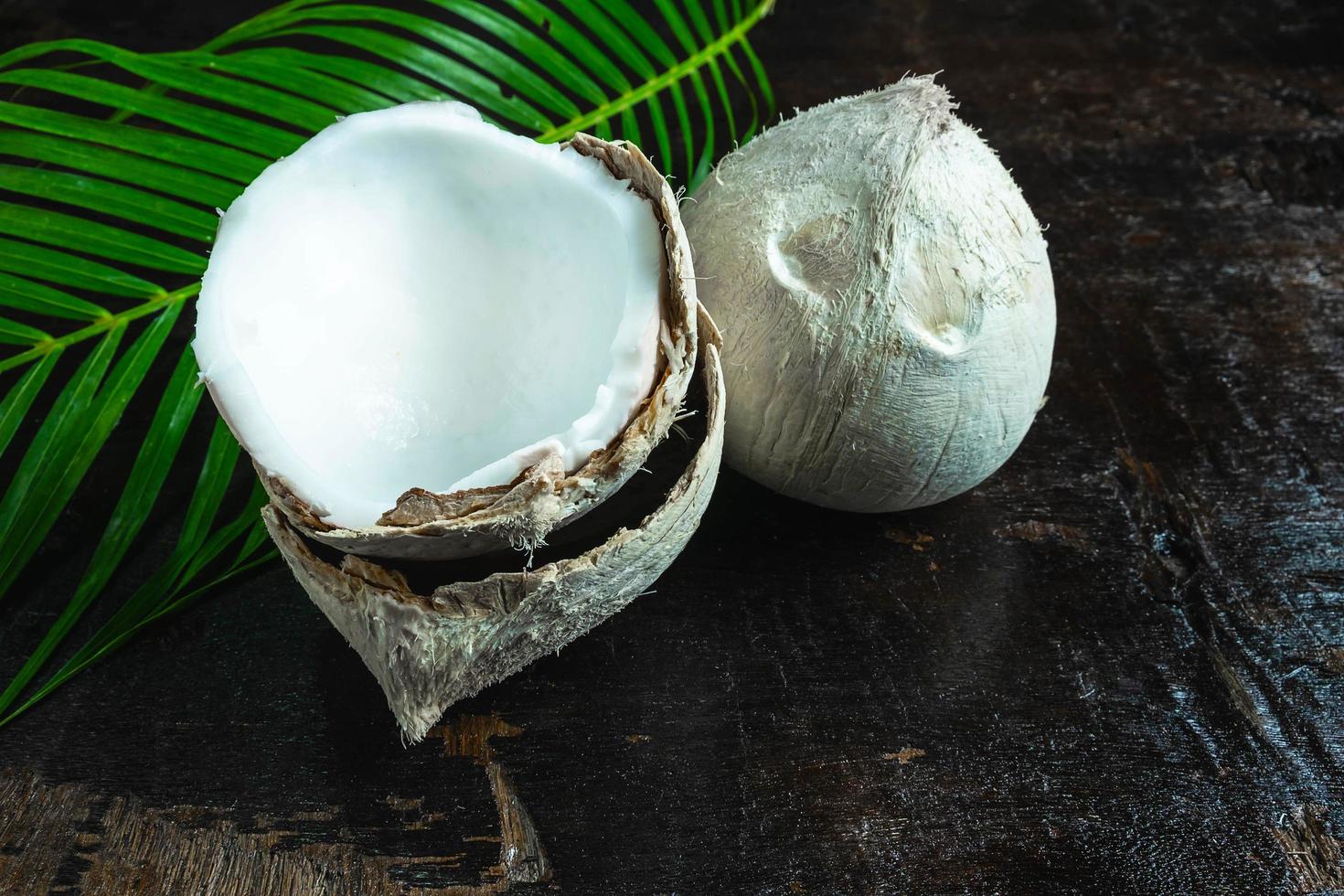 primer plano de cocos foto