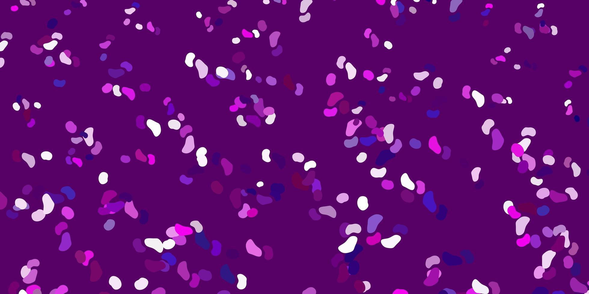 Light pink vector texture with memphis shapes.