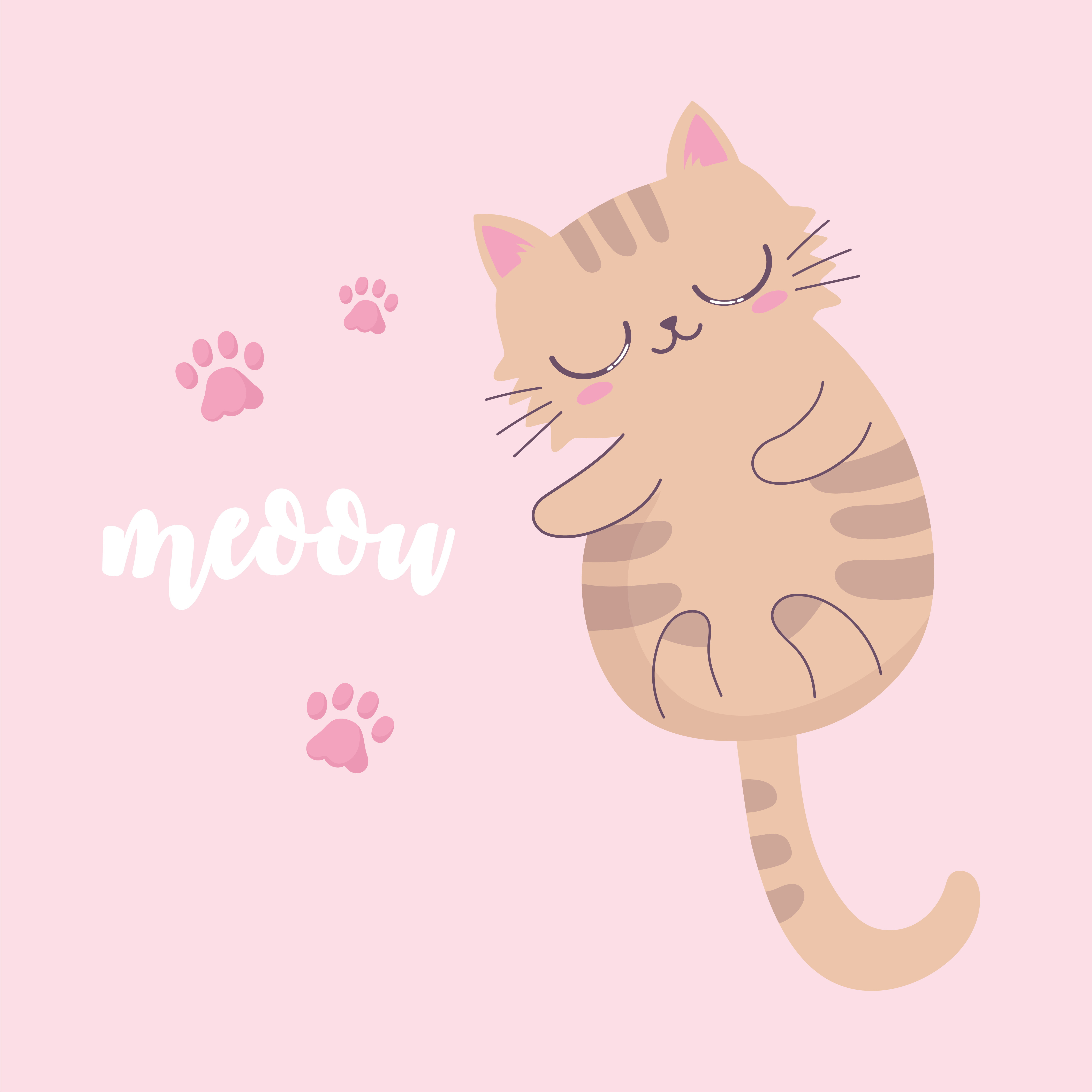 cute sleeping cat paws cartoon animal funny character 1827850 Vector Art at Vecteezy cute sleeping cat paws cartoon animal funny character 1827850 Vector Art at Vecteezy