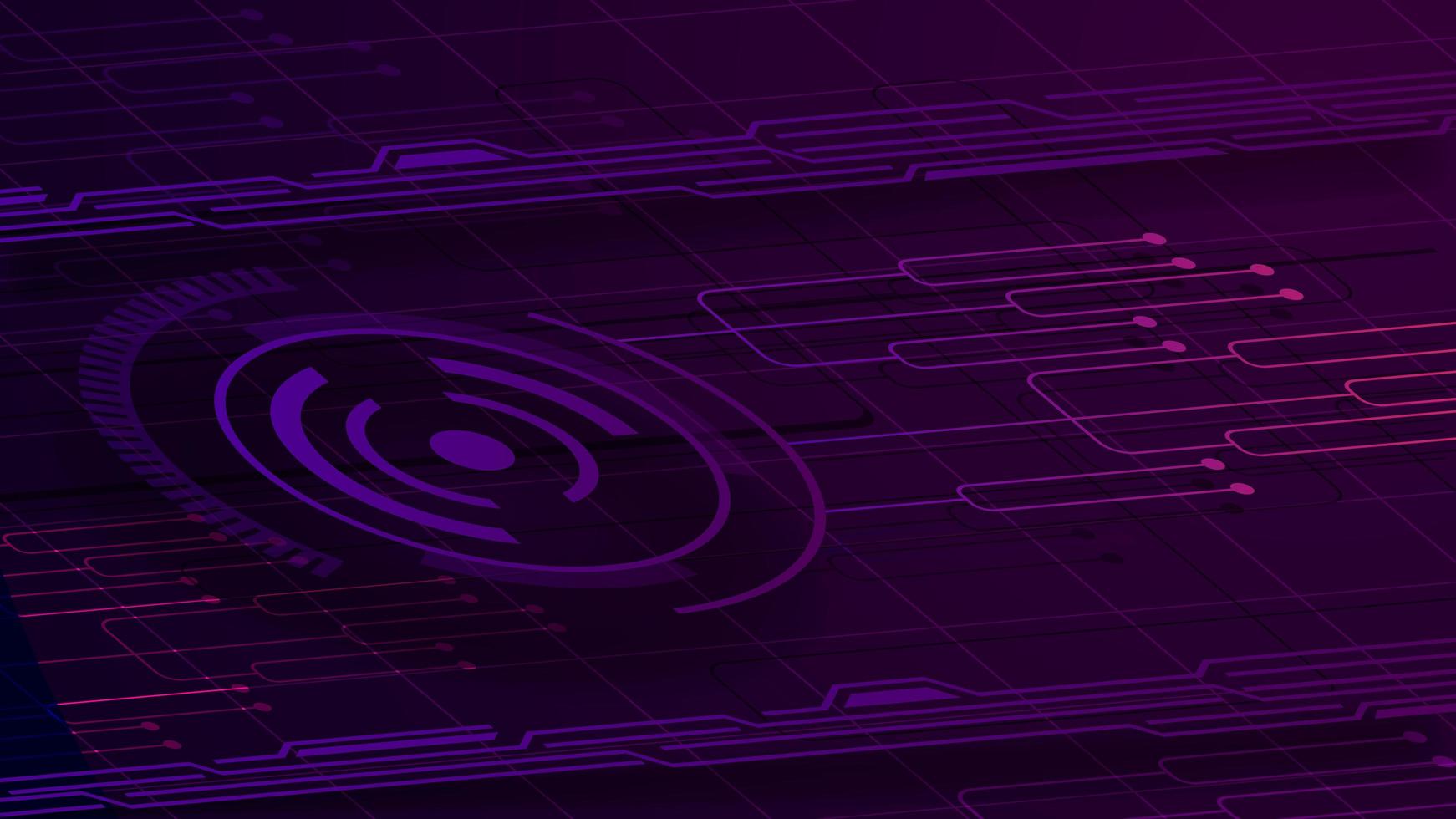 fondo digital morado para tu creatividad vector