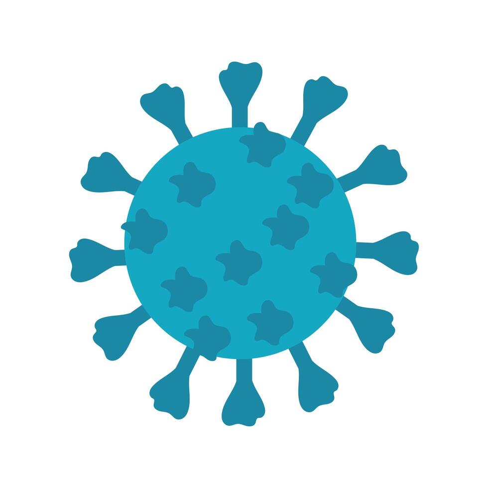 Covid 19 virus icon vector design