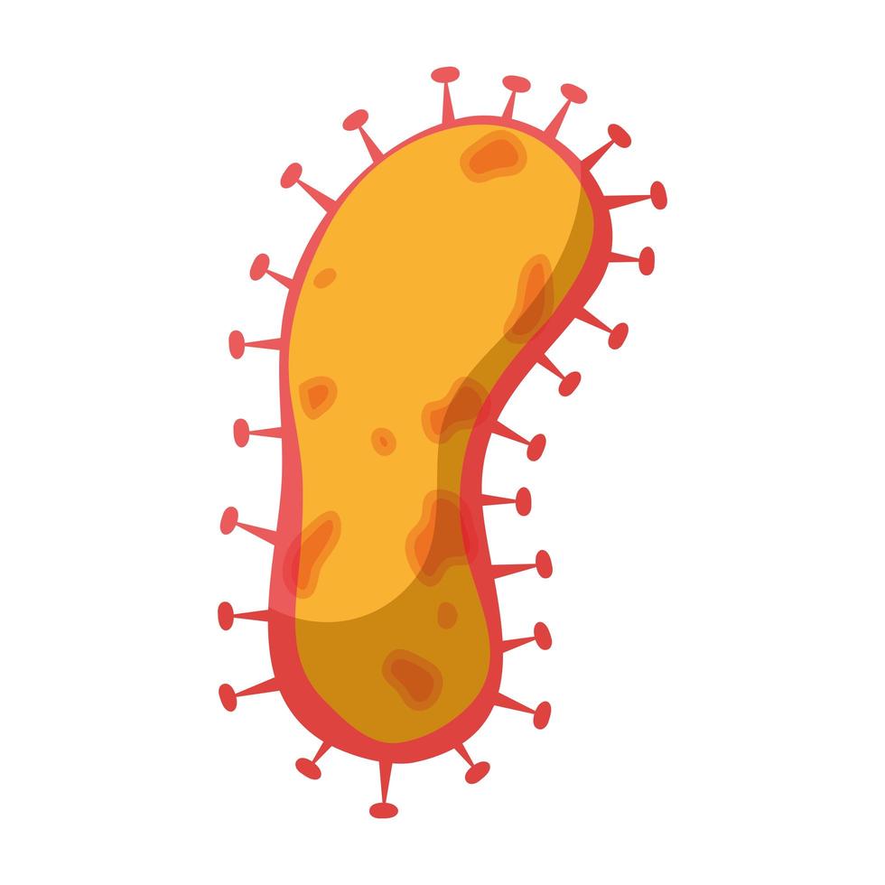 Covid 19 virus icon vector design