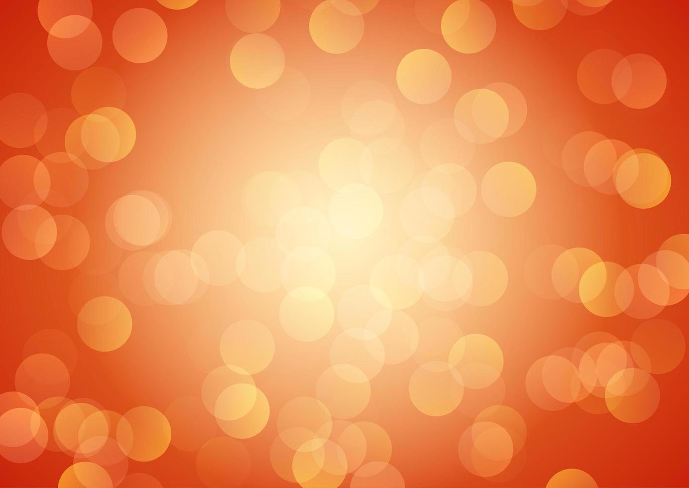 Festive bokeh lights design vector