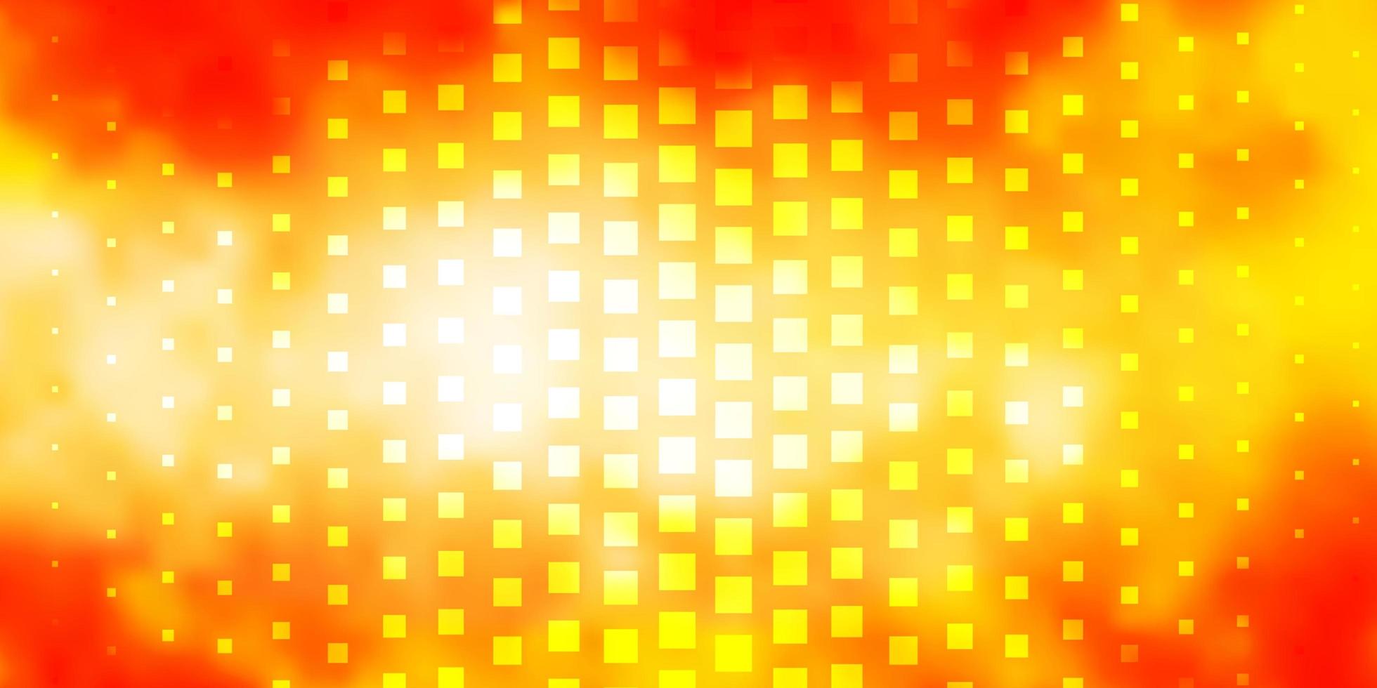 Light Orange vector background in polygonal style.