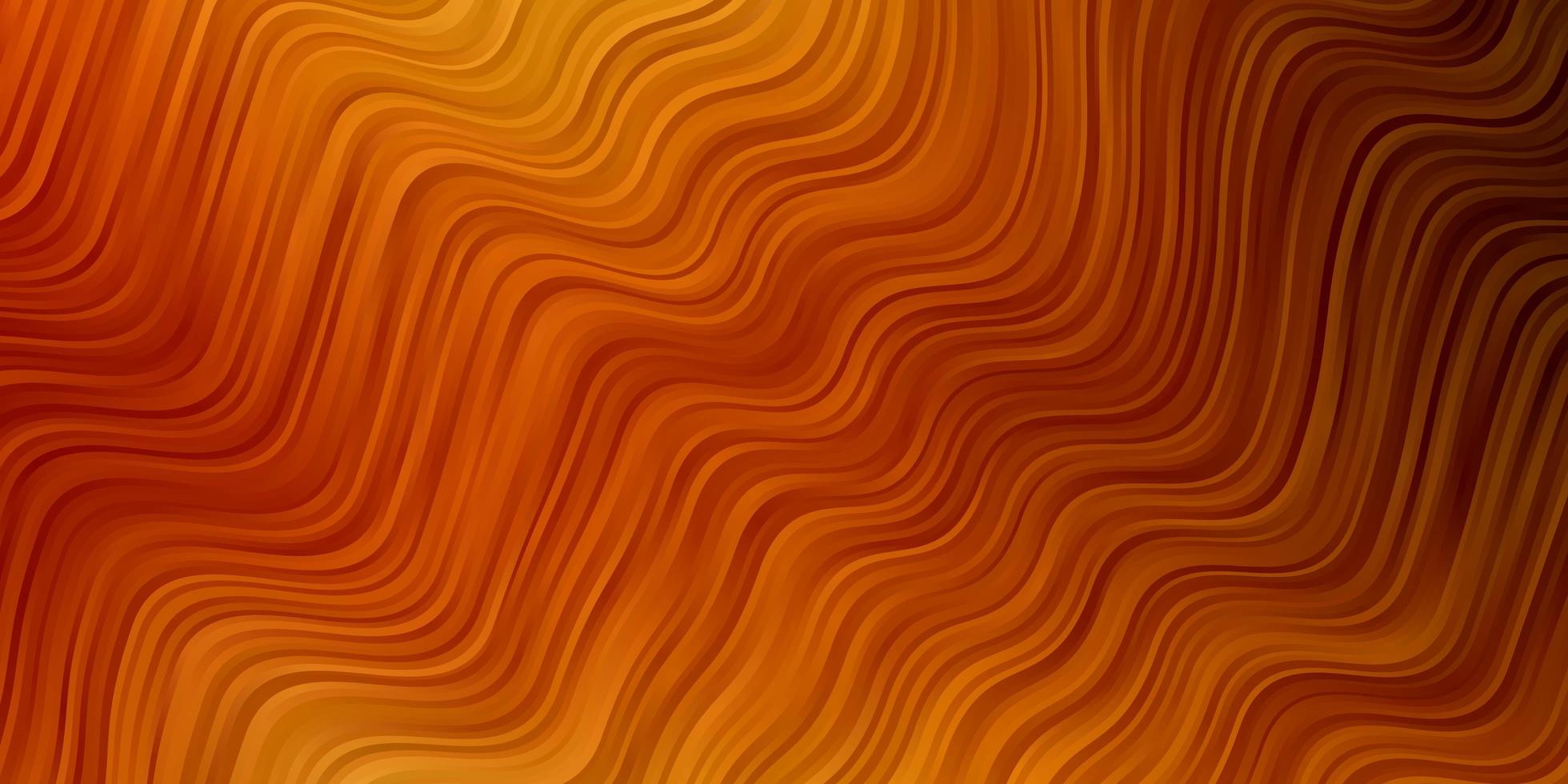 Light Orange vector background with bows.