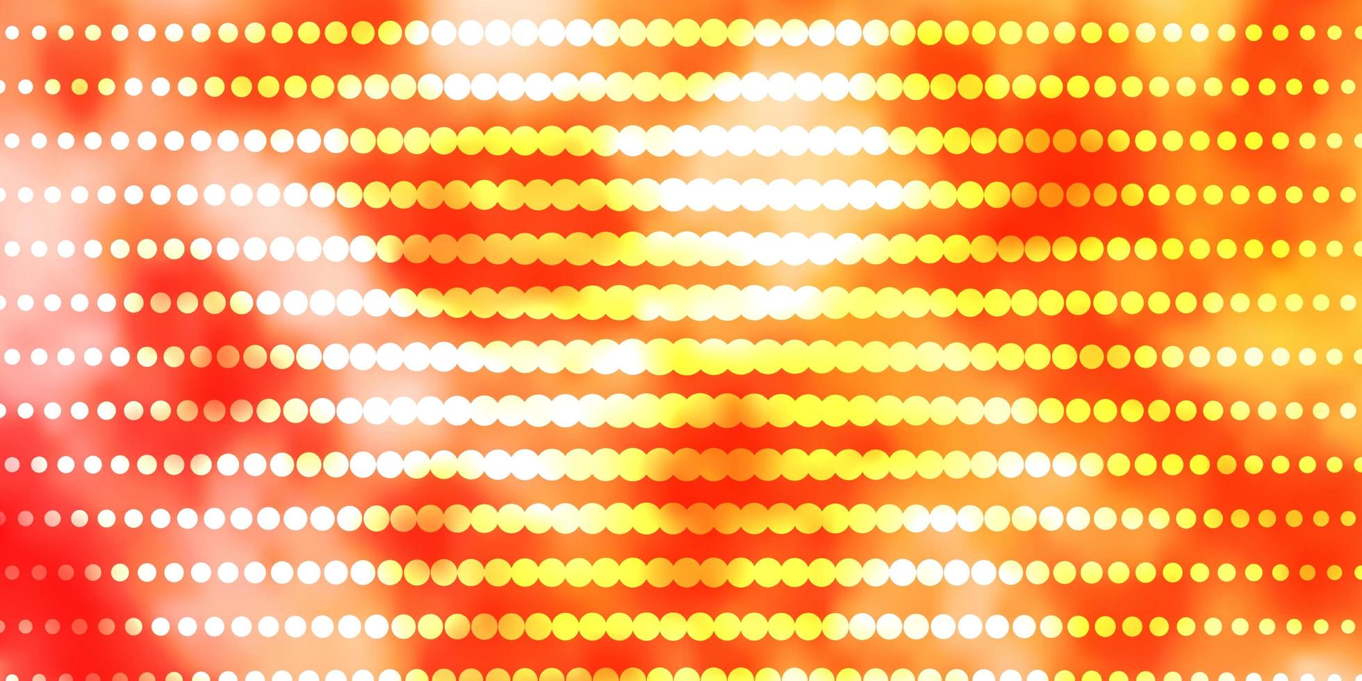 Light Orange vector layout with circles.