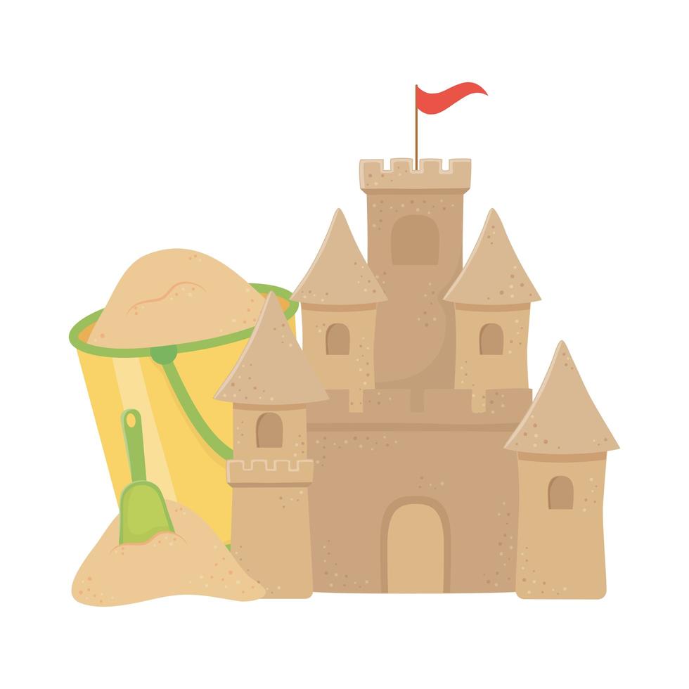 sand castle clip art free