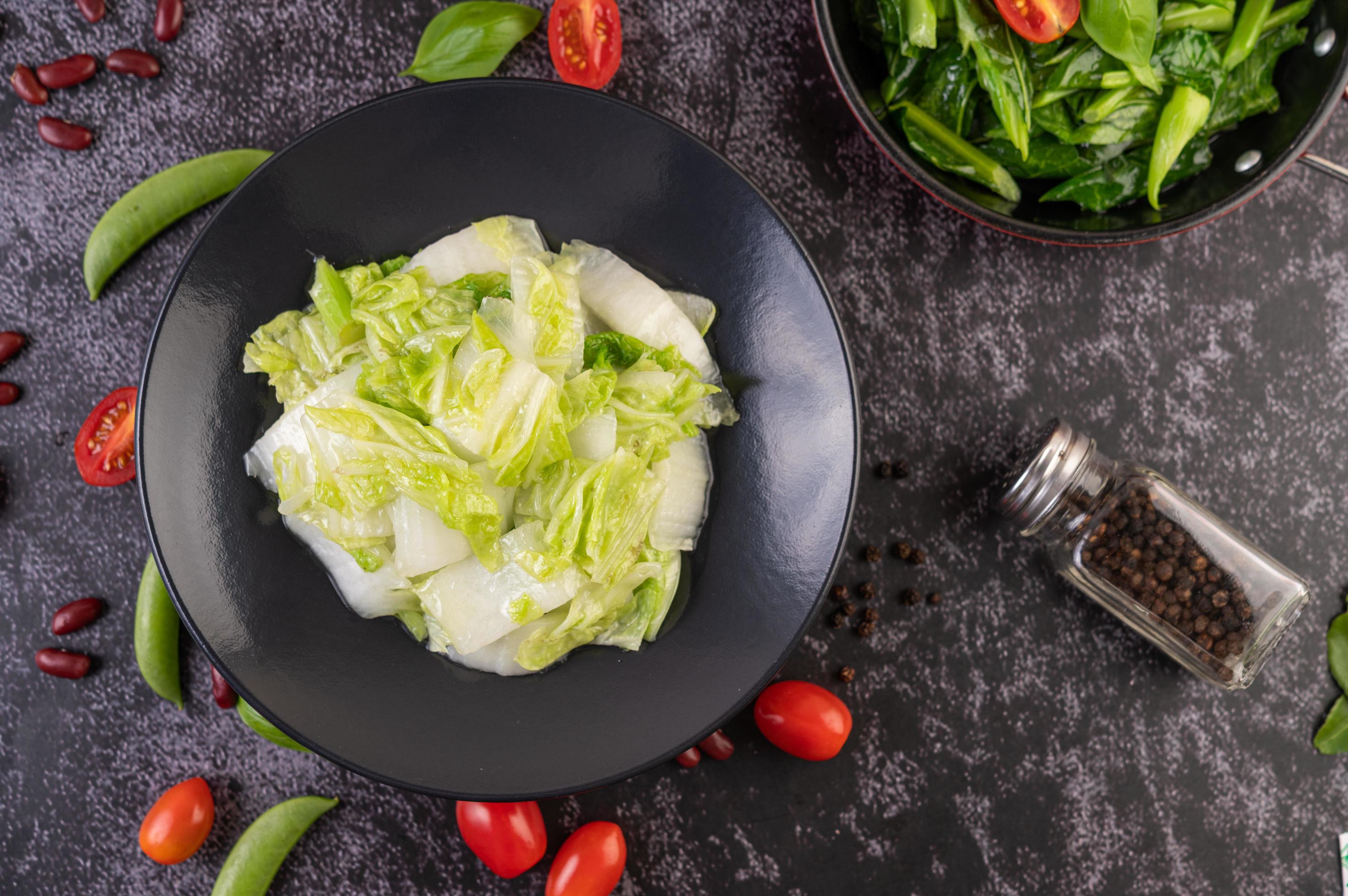 Stir fried cabbage 1832683 Stock Photo at Vecteezy