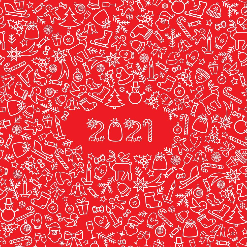 Fondo de vacaciones de icono de Navidad. feliz año nuevo 2021 tarjeta de felicitación 1833026 Vector en Vecteezy Fondo De Vacaciones De Icono De Navidad. Feliz Año Nuevo 2021 Tarjeta De Felicitación 1833026 Vector En Vecteezy