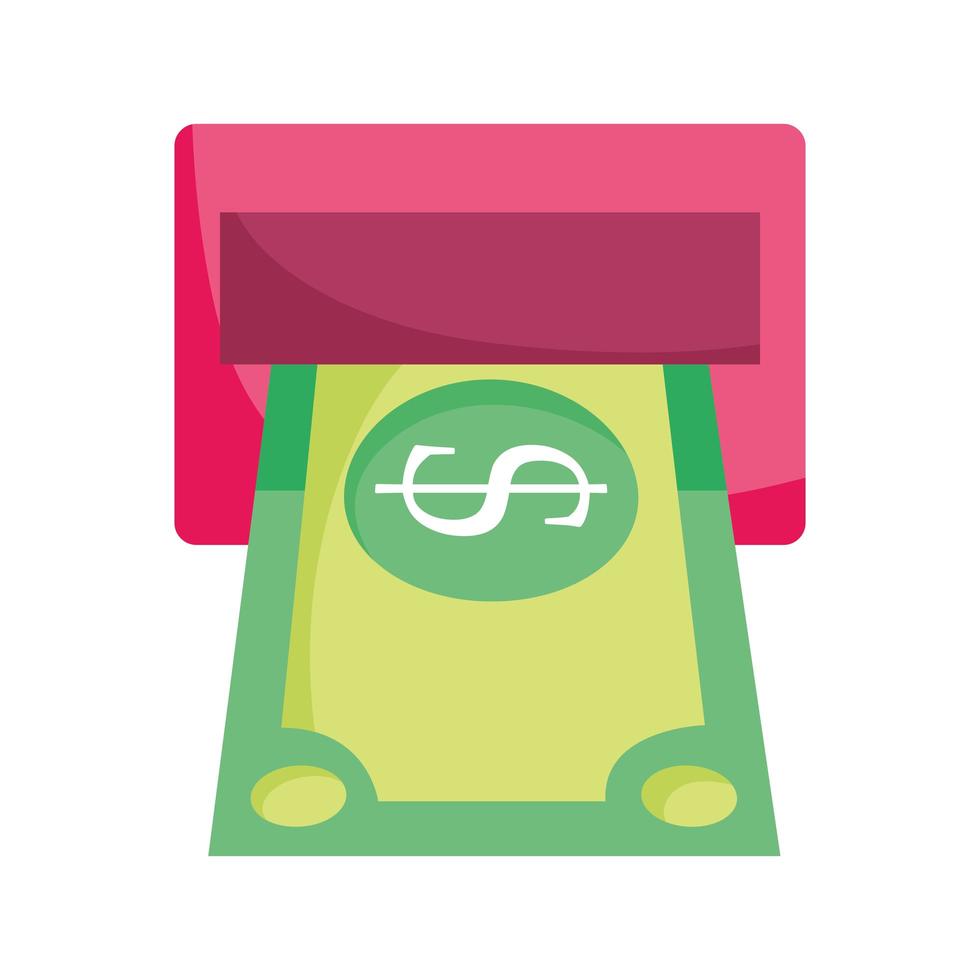 online payment, money banknote atm cash, ecommerce market shopping, mobile app vector