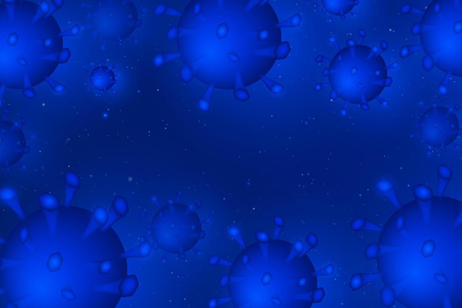 Virus infection or bacteria cells background. vector