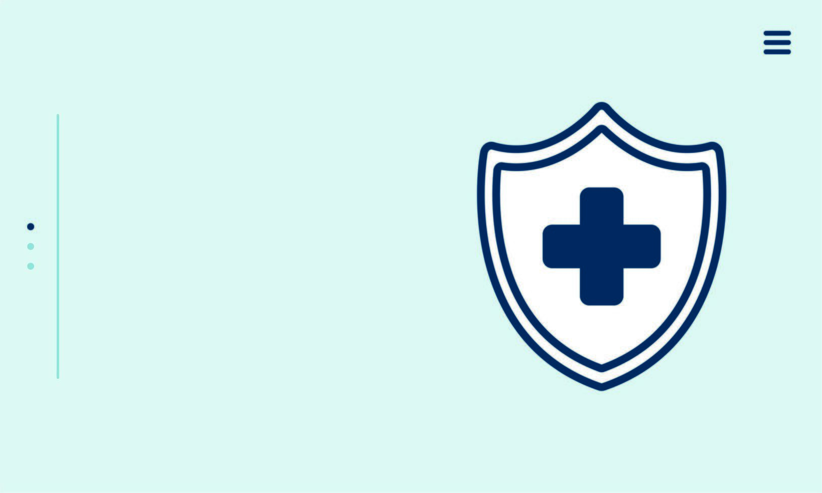 Cruz médica en escudo icono aislado vector