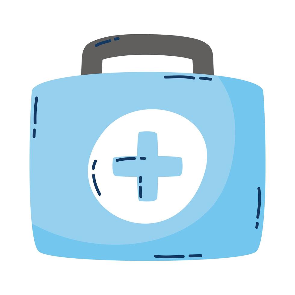 medical kit isolated style icon vector