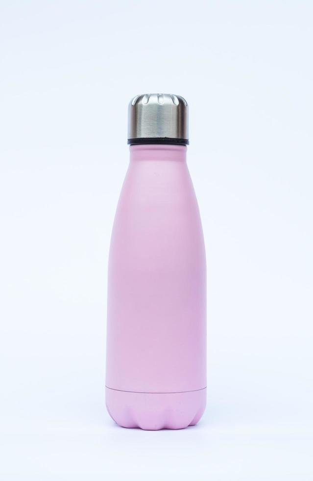 Water bottle isolated on a white background photo