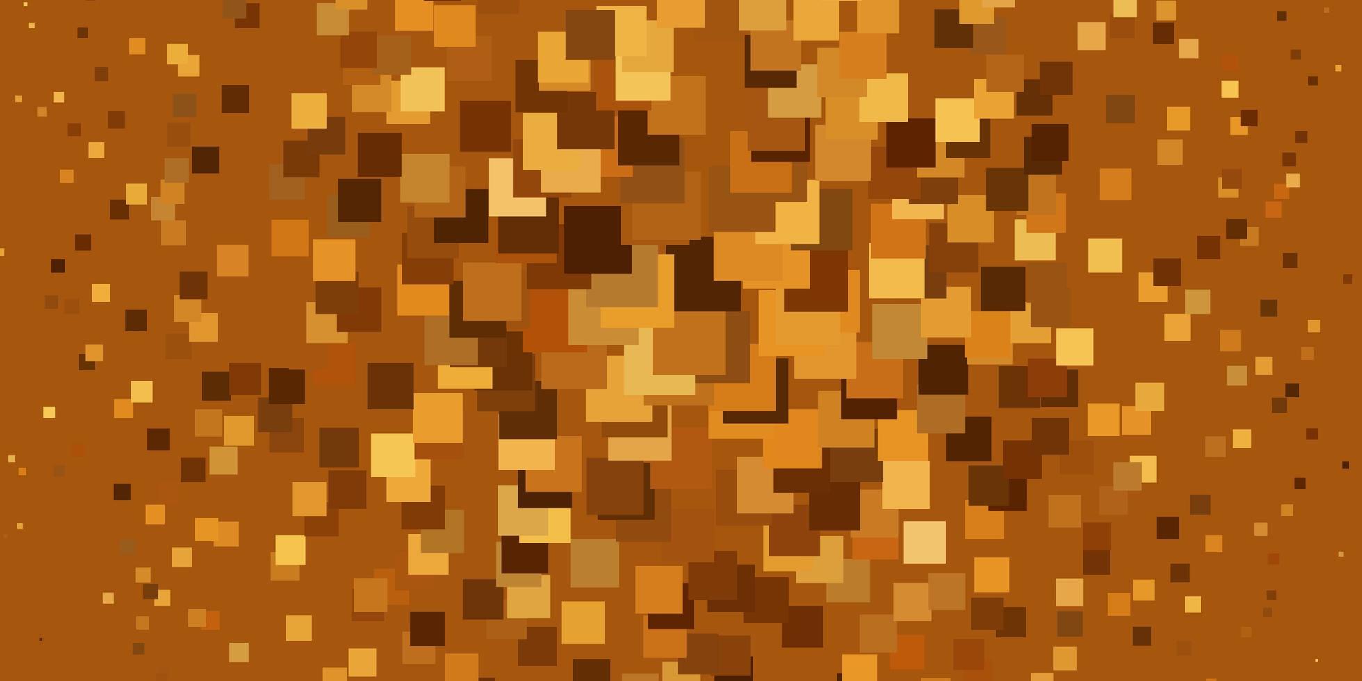 Light Orange vector pattern in square style.