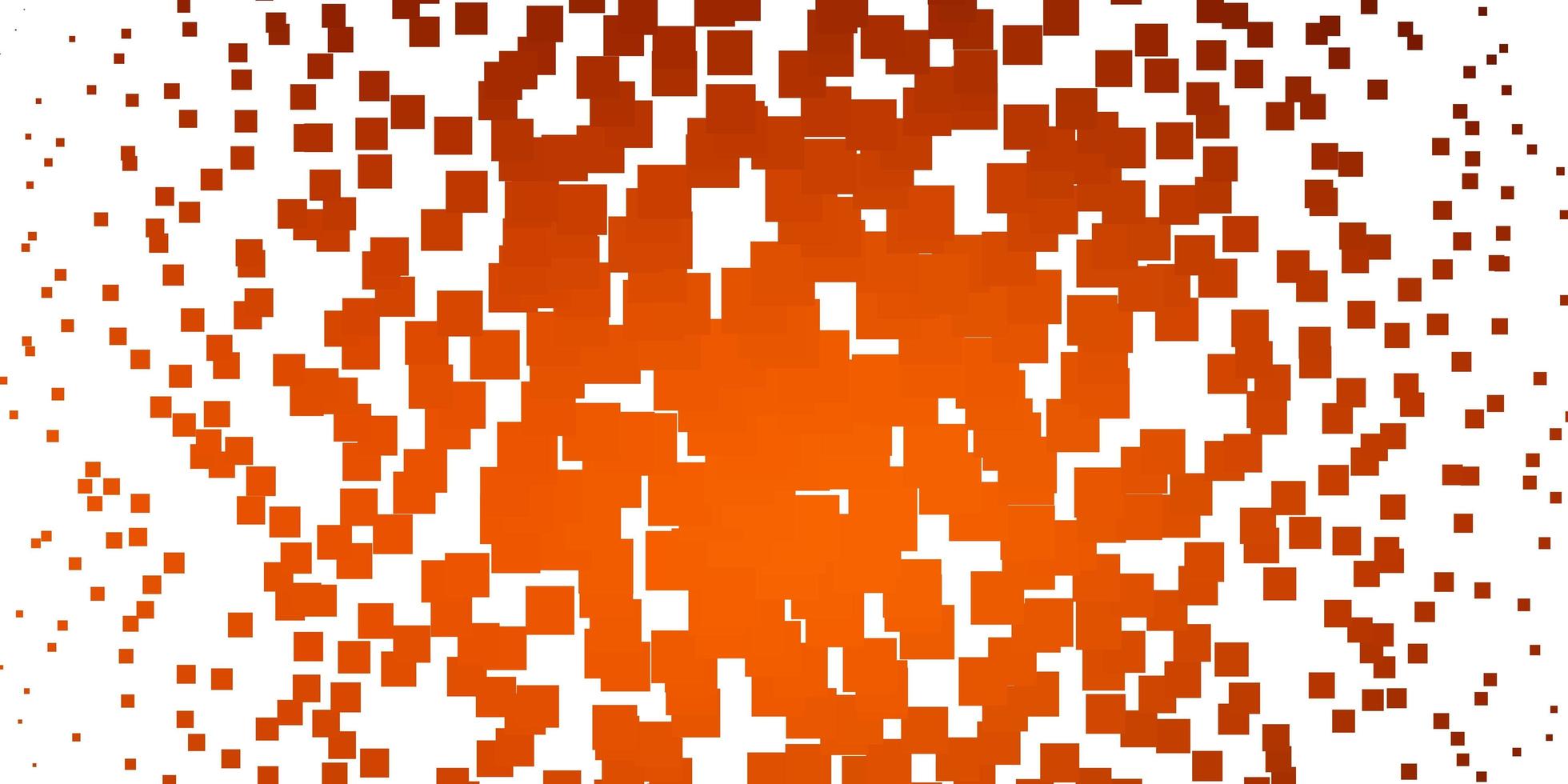 Light Orange vector pattern in square style.
