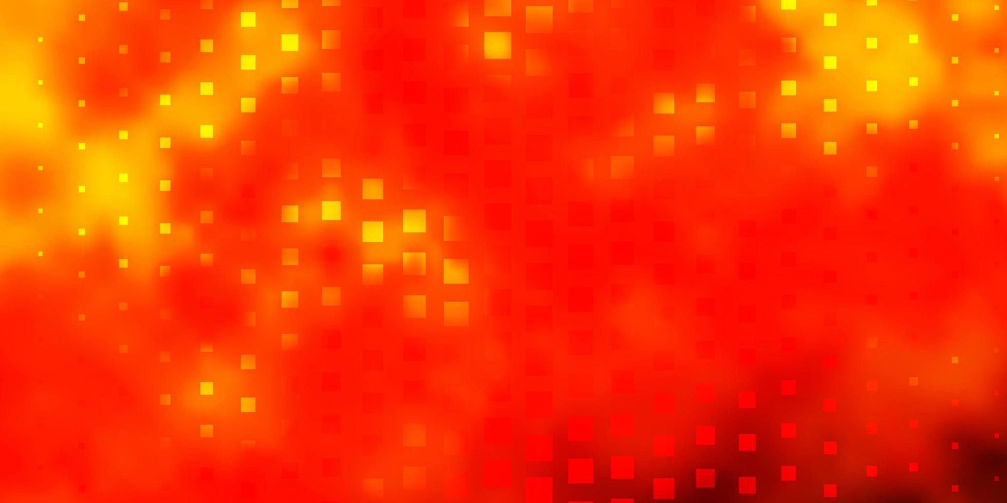 Light Orange vector pattern in square style.
