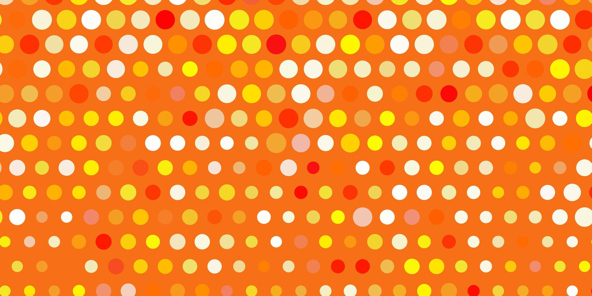 Light orange vector backdrop with dots.