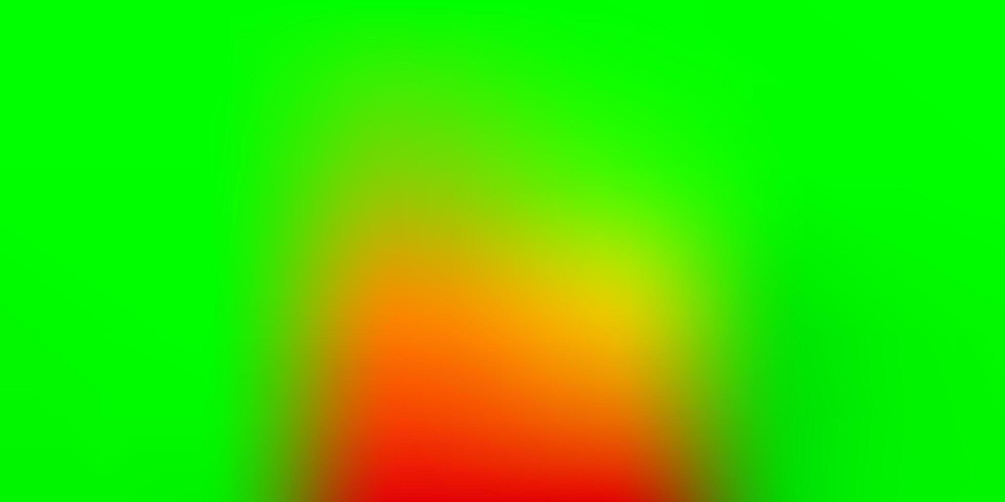 Light Green, Red vector gradient blur texture.