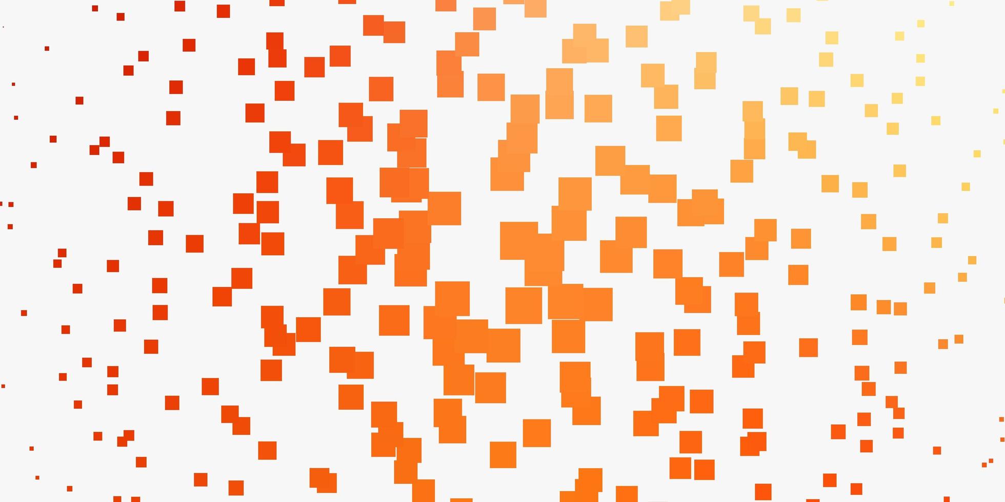 Light Red, Yellow vector texture in rectangular style.