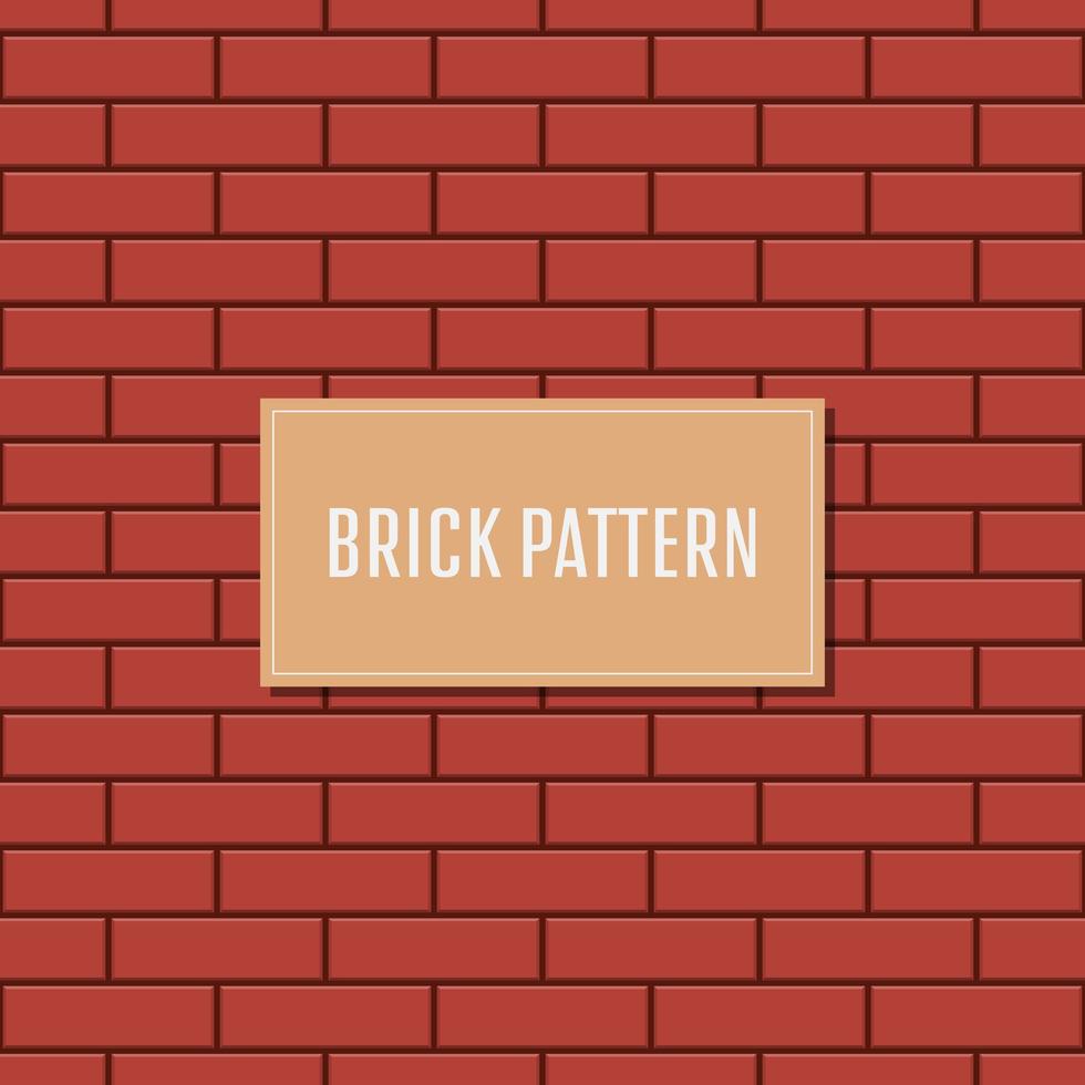 Brick wall pattern vector design illustration