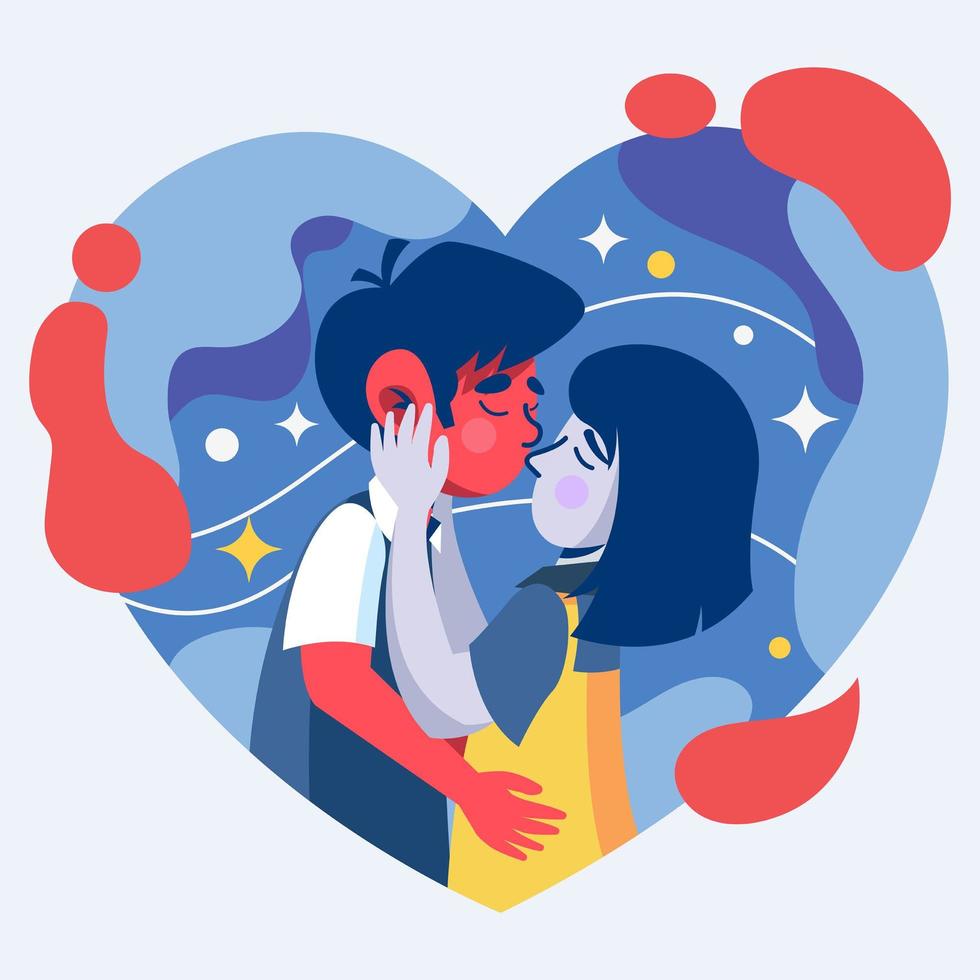 In The Mood for Romantic vector