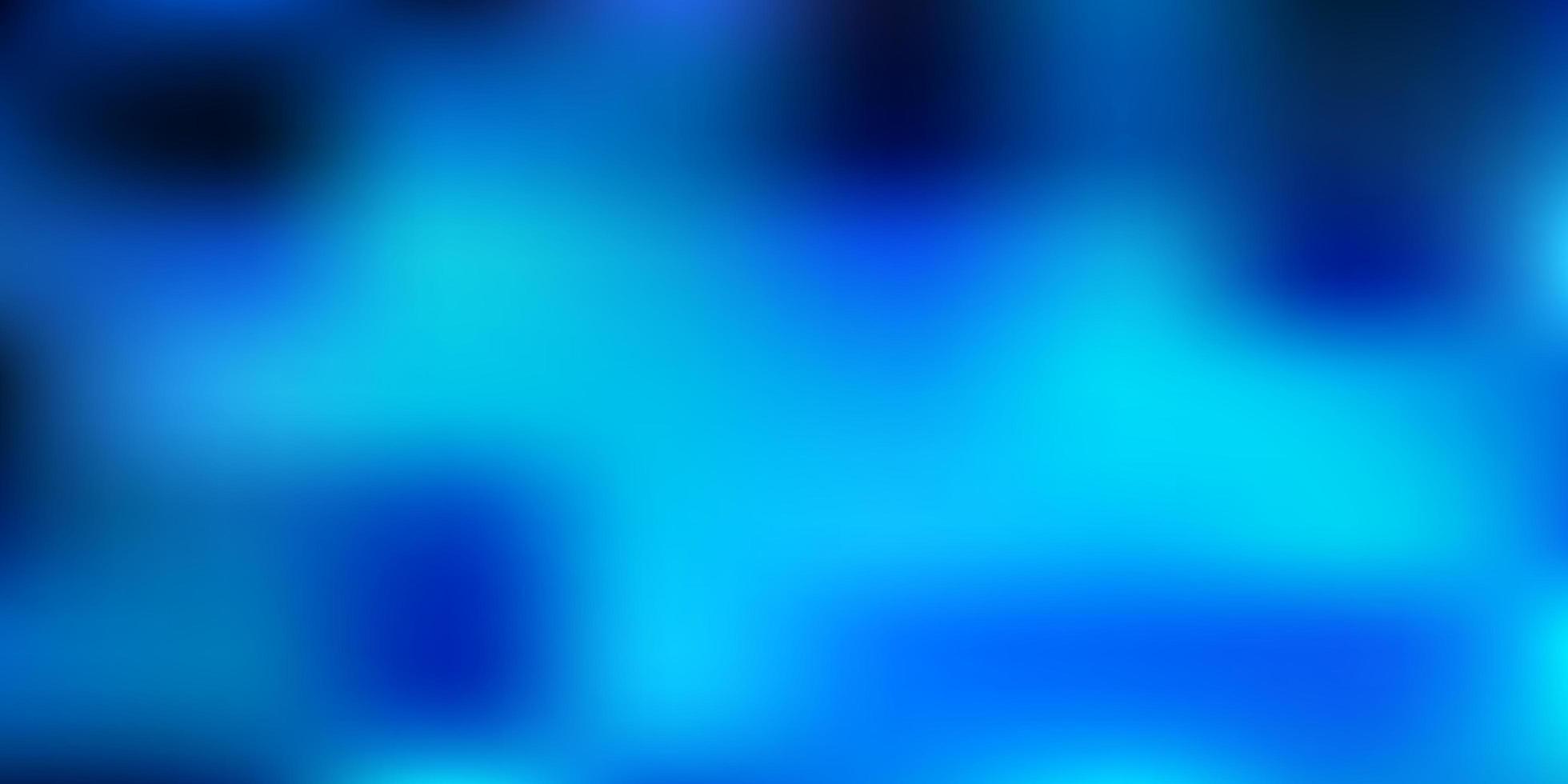 Dark blue vector abstract blur template.