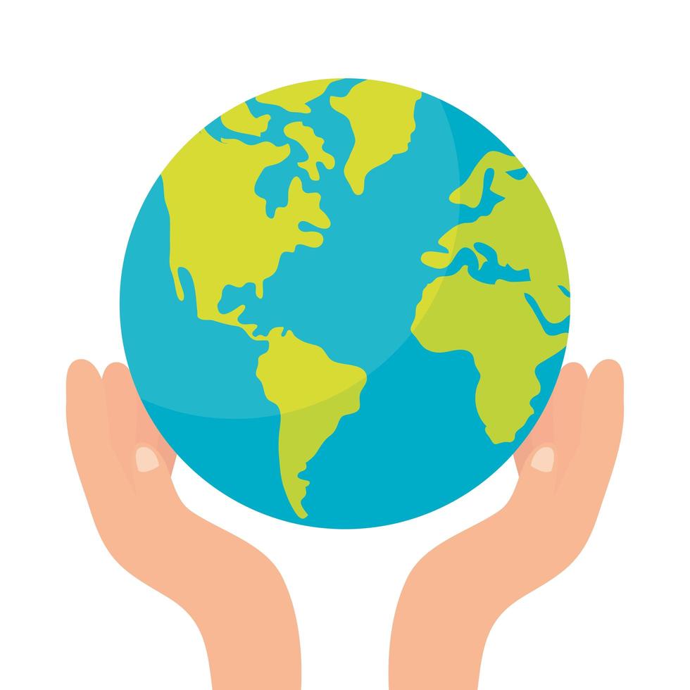 hands lifting world planet earth 1838858 Vector Art at Vecteezy