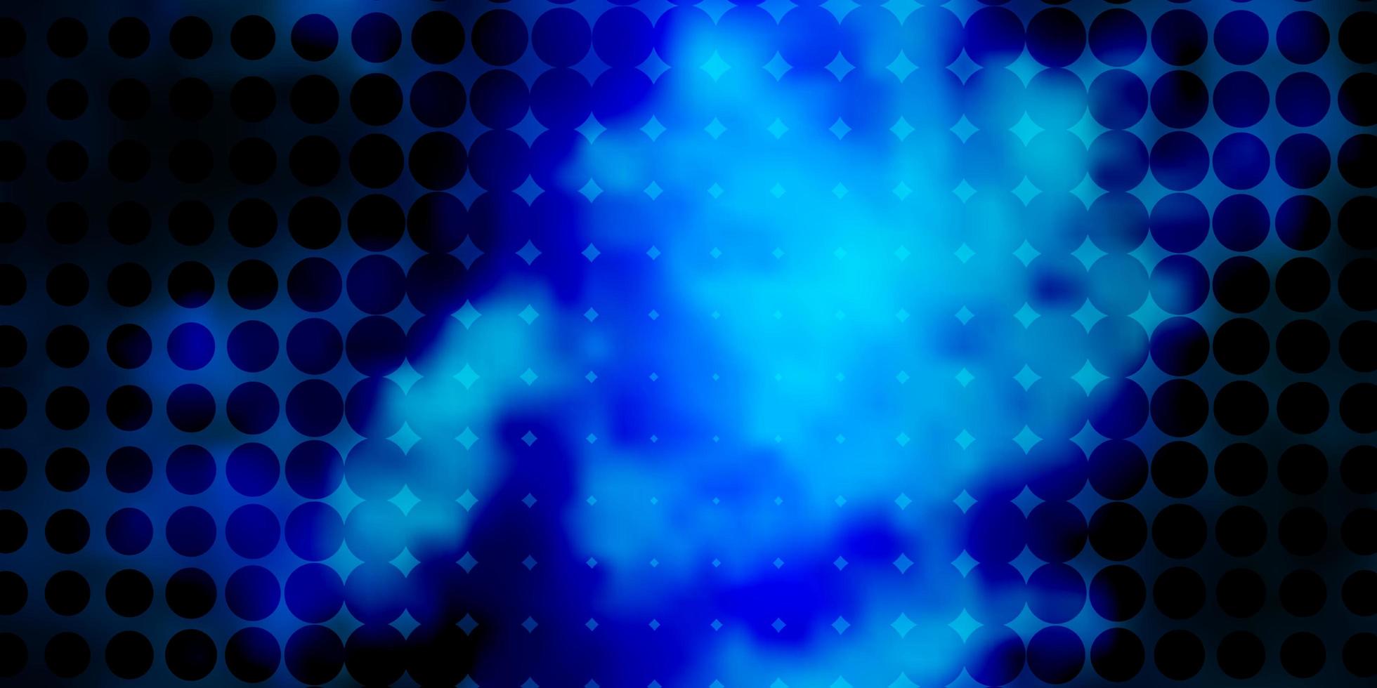Dark BLUE vector layout with circle shapes.