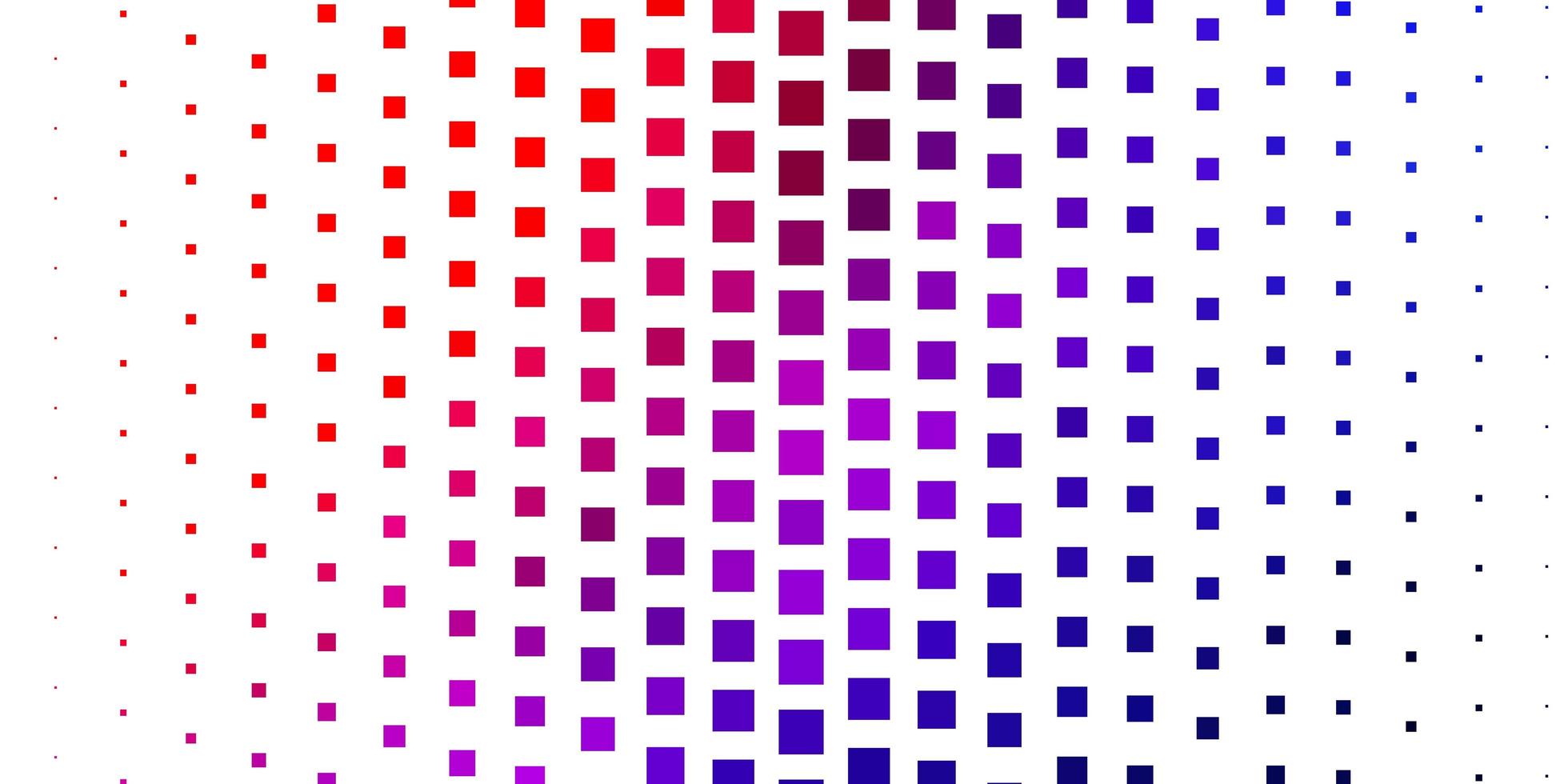 Dark Blue, Red vector backdrop with rectangles.