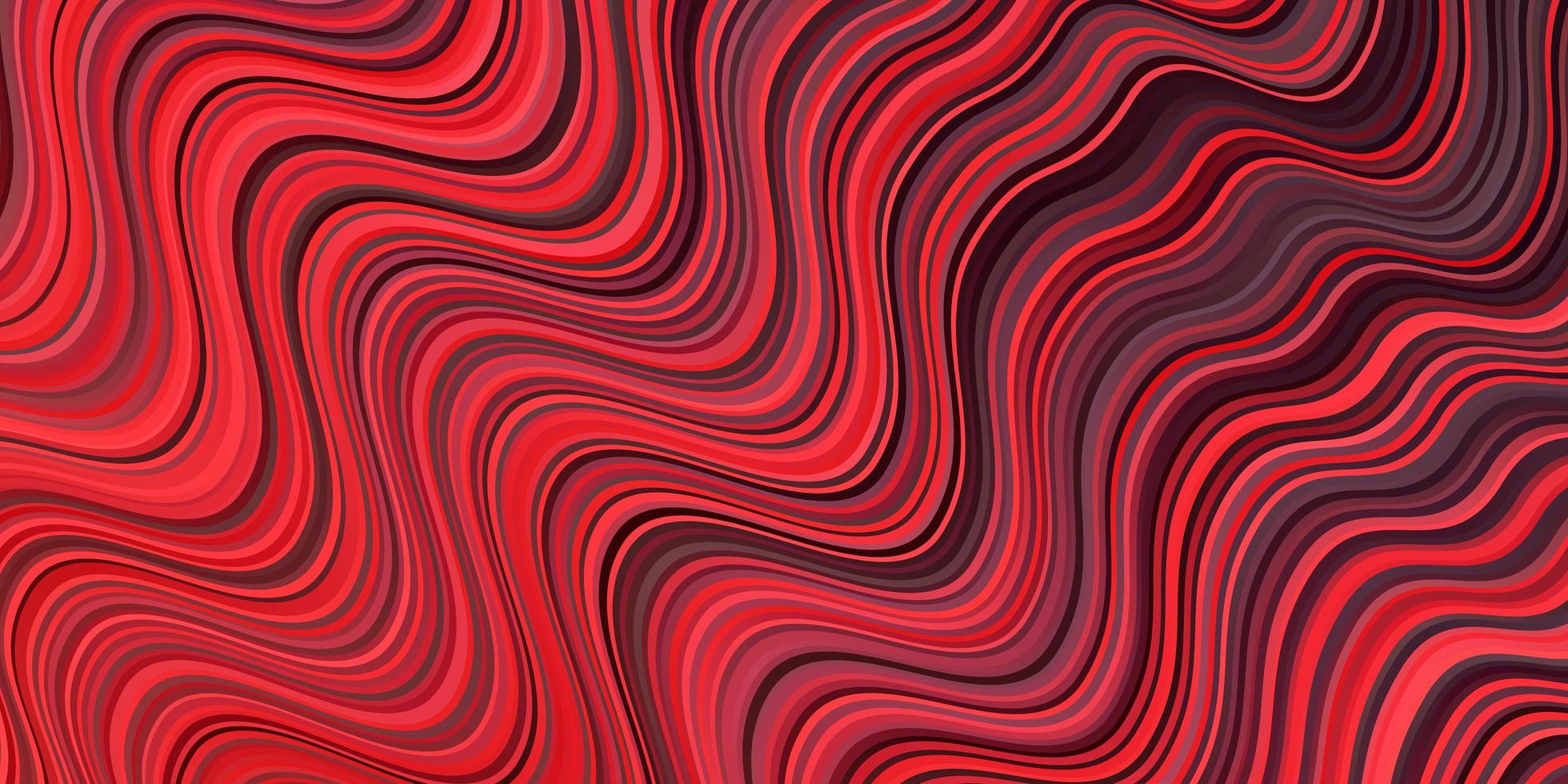 Dark Red vector background with lines.