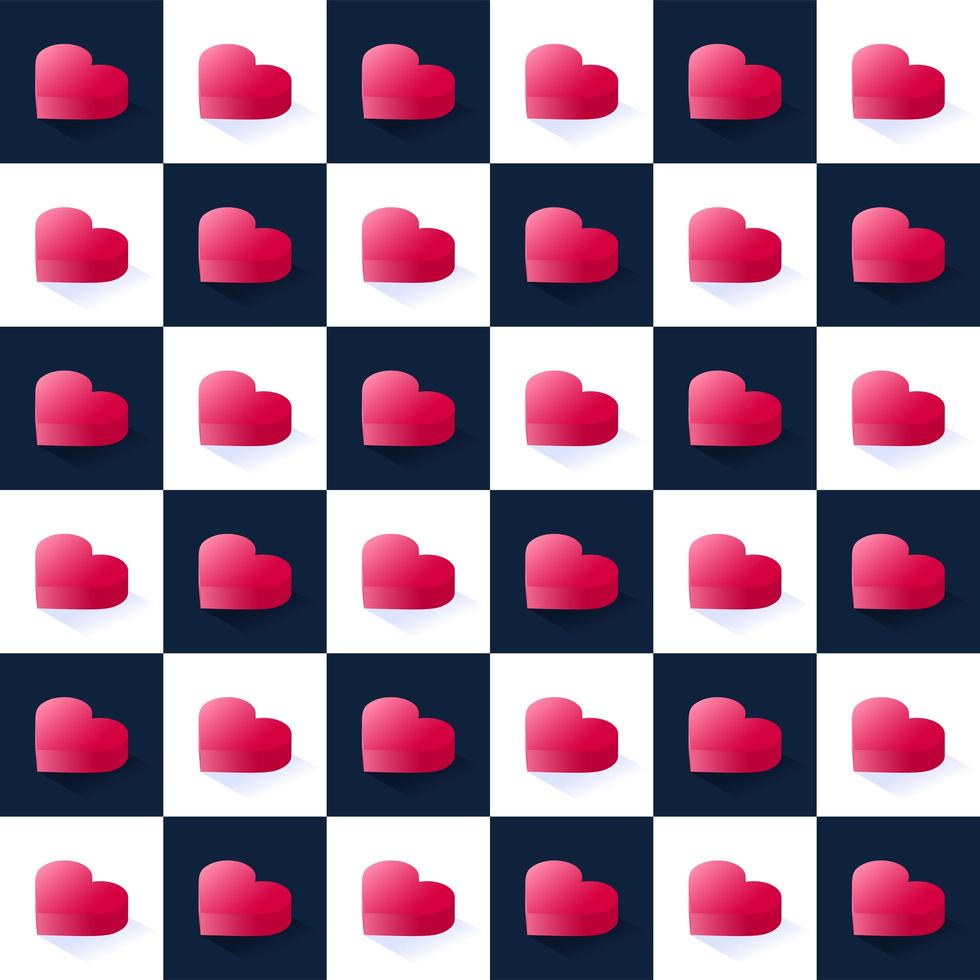 Seamless isometric stock vector pattern