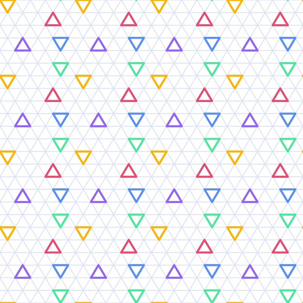 Triangle Seamless Background vector